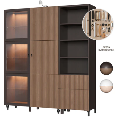 Ikea Bestå / Björköviken Wardrobe — View 4