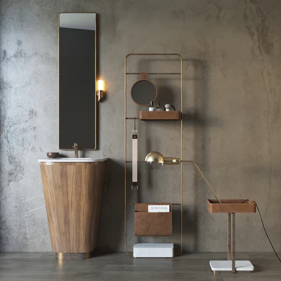 SUEDE | Washbasin unit — Ver 1