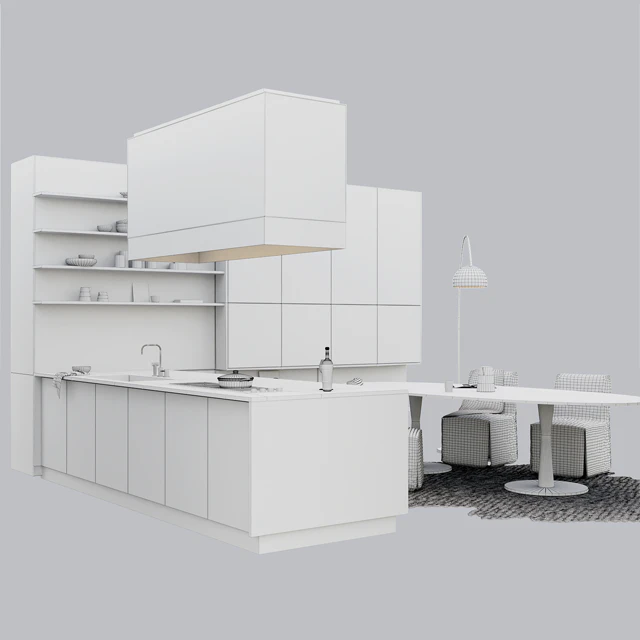 Kitchen Poliform Varenna Twelve (vray + corona) — Descargar
