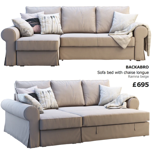 Ikea Backabro 2 (2 sofas) — Descargar