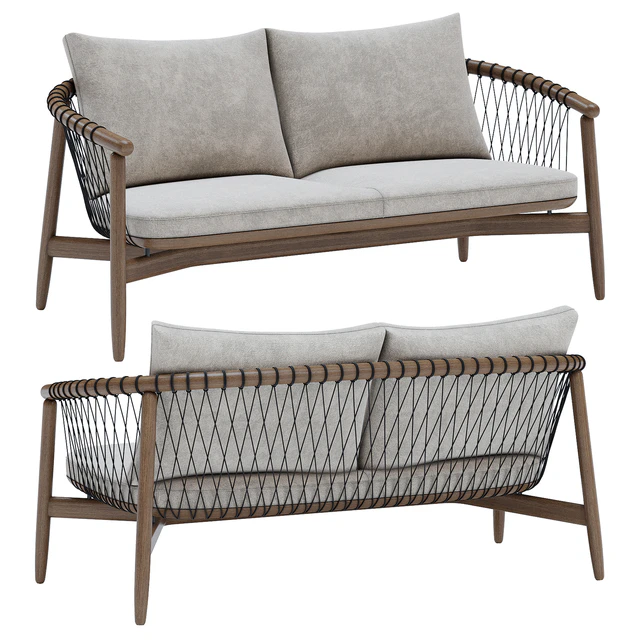 Herman Miller Crosshatch Settee — Скачать