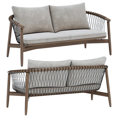 Herman Miller Crosshatch Settee — Вид 1