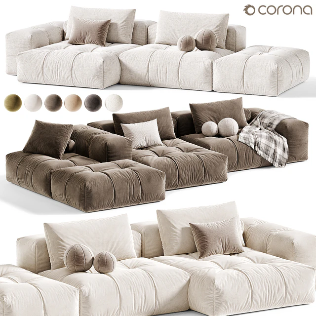 Pixel sofa Saba Italia — Скачать