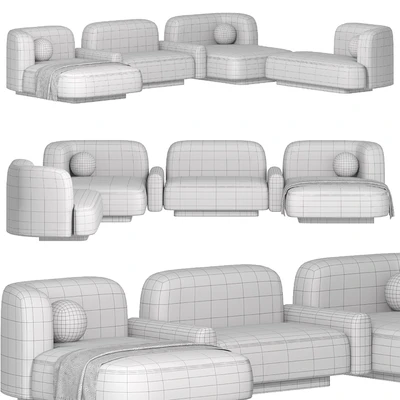 POP SOFA DELCOURT COLLECTION — Ver 2