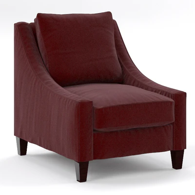 Кресло Aiden Upholstered Armchair/Pottery Barn — Вид 1