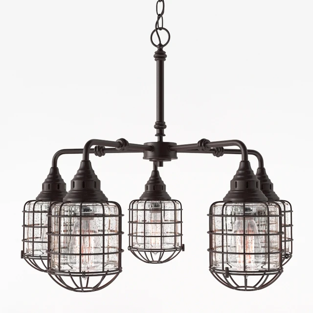RUSTIC LOFT CAGE BATH LIGHT CL — Скачать