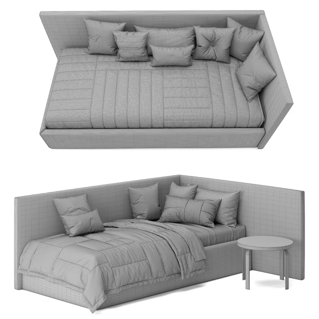 WoodNotes Corner Bed — Descargar