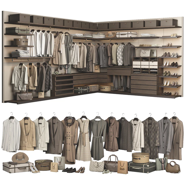 Poliform Ubik Walk-in Closet 2 — Скачать