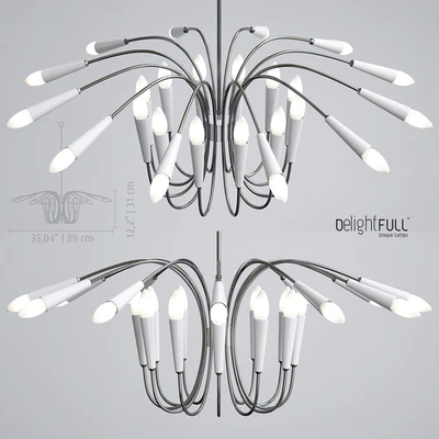 Aretha Suspension Lamp — Ver 1