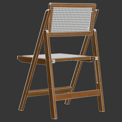 Zara Home - The rattan and wood folding chair — Вид 3