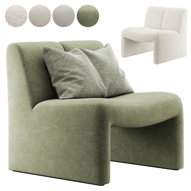 Macintosh armchair in boucle by Eichholtz — Descargar