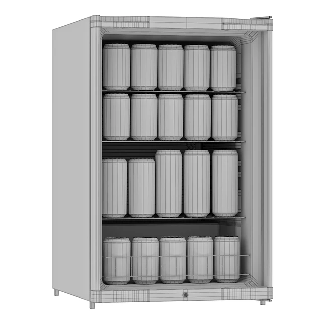 Can Beverage Refrigerator - Mini Fridge — Скачать