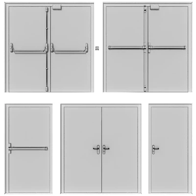Metal swinging fire doors — Ver 5