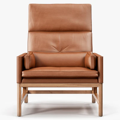 BassamFellows High Back Lounge Chair — Вид 2