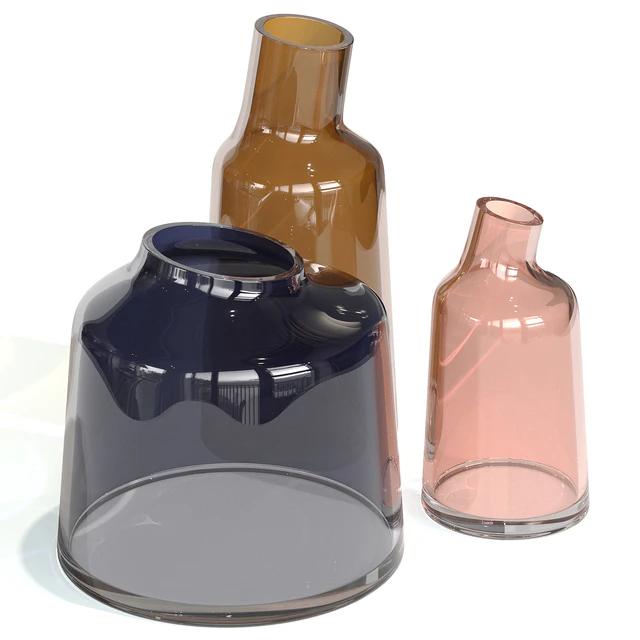Blu Dot / Variant Glass Vases — Скачать