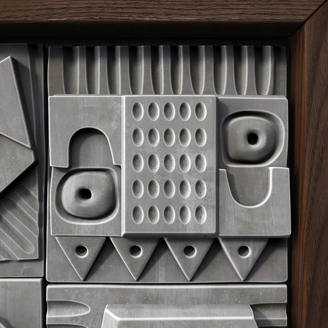 Panel decorative cube square n3 / Panel decorative from cubes square # 3 — Descargar