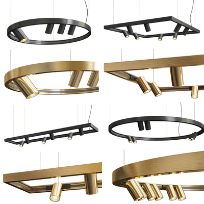 Four Exclusive Chandelier Collection 12 — Ver 1