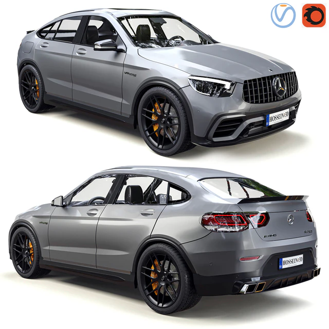 Mercedes Benz GLC 63 S AMG Coupe — Скачать