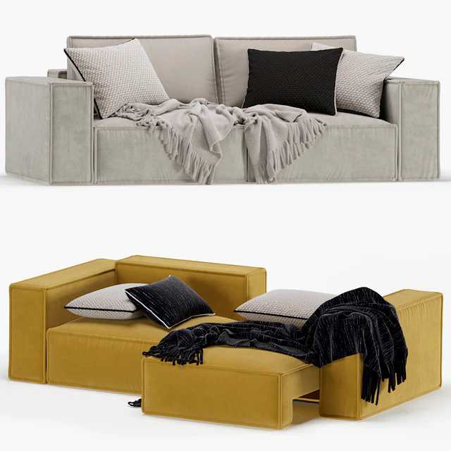 Sofa Ebi Happy Yellow Loft / Диван Эби — Скачать