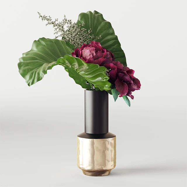 KARE Vase Largo and Organic Plate — Скачать