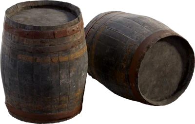 wooden barrel 005 — Descargar