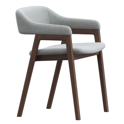 Abilene Upholstered Dining Arm Chair WestElm — Ver 3