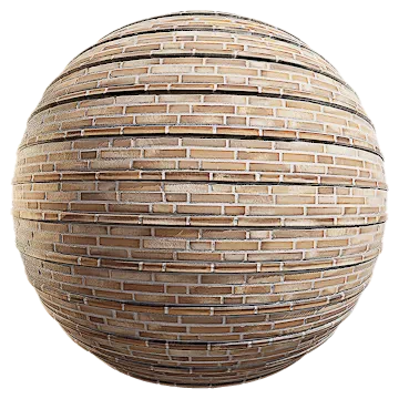 beige brick facade 001 — Descargar
