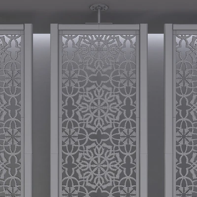 Aluminum screen Saraya — Ver 3