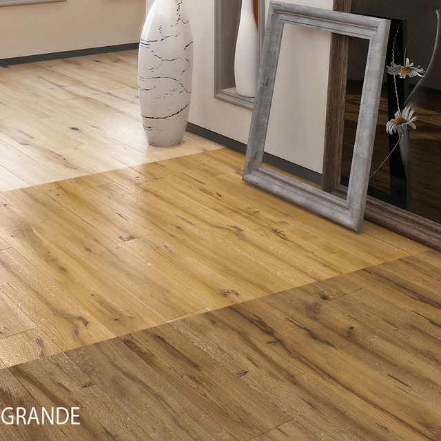 Паркетная доска Barlinek Pure Vintage дуб Porto Grande, дуб Calvados Grande, дуб Ivory Grande. — Скачать