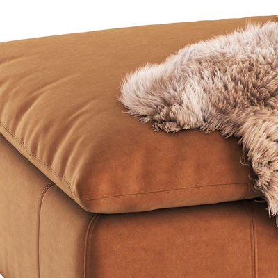 Aria Leather Ottoman by SIXPENNY — Вид 4