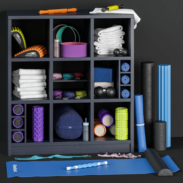 Sports set for yoga and fitness — Descargar