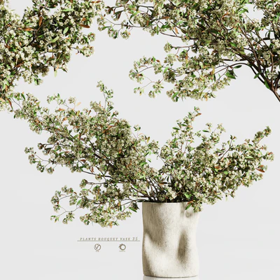 plants bouquet vase 35 — Ver 1