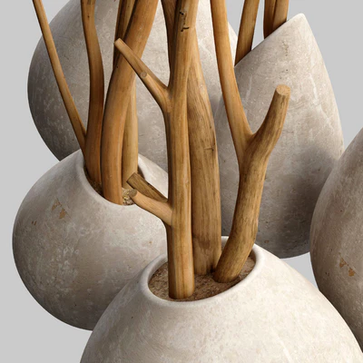 Branch slice vase n3 / Ветки в скошенных вазах №3 — Вид 5