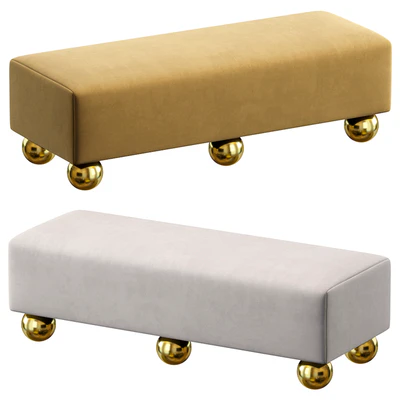 Bench GLEN by Cazarina Interiors 3 Colors Version/Банкетка ГЛЕН — Вид 3