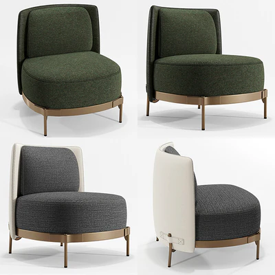 Minotti Tape armchairs — Ver 3