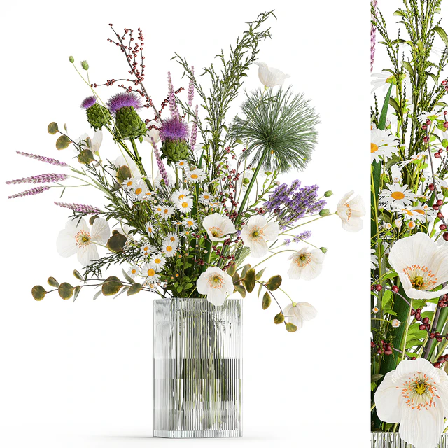 Flower bouquet. Set 431. — Descargar