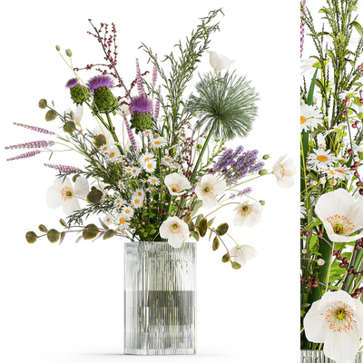 Flower bouquet. Set 431. — Ver 3