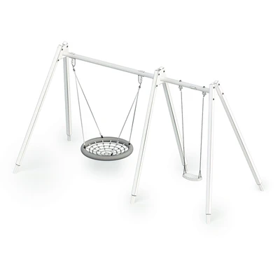Swing 2,5m Solid Wood Kompan — Ver 5