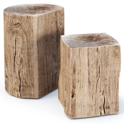 Wooden coffee tables V2 / Wooden coffee tables — Ver 1