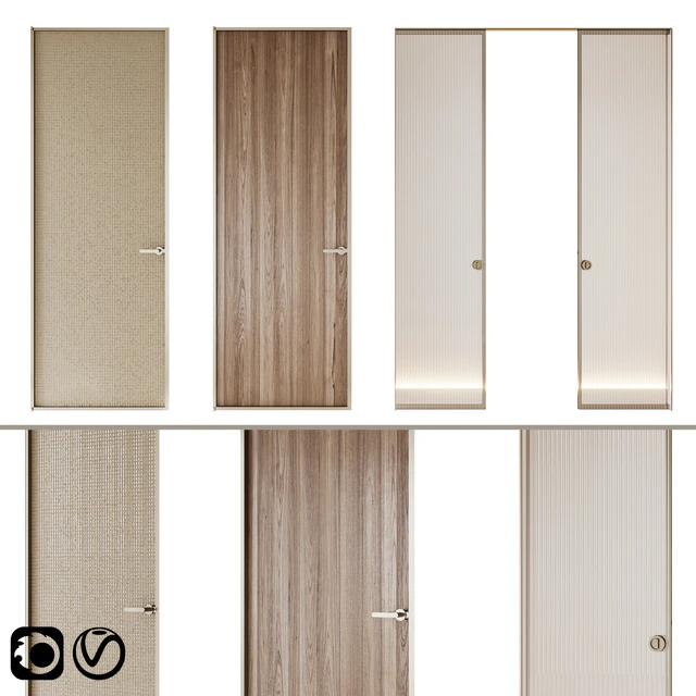 Aladin Swing Mono and Pocket door by Glas Italia set 02 — Descargar