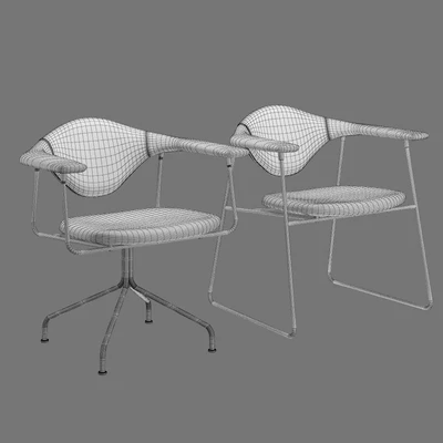 Gubi Masculo Dining Chair — Ver 2
