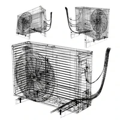 LG - P12SP (внешний блок кондиционера) — Вид 3