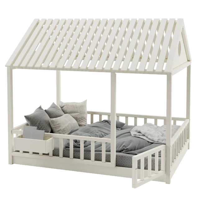 Children's bed with columns No. 3 — Descargar