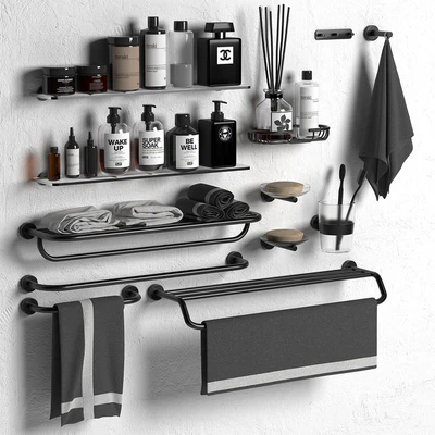 Bathroom accessories set INDA — Ver 1