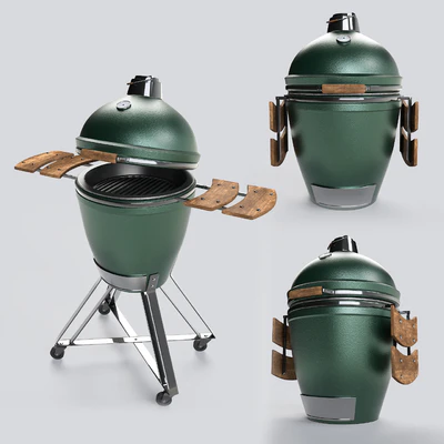 Outdoor Barbecue Grill Big Green Egg — Ver 3