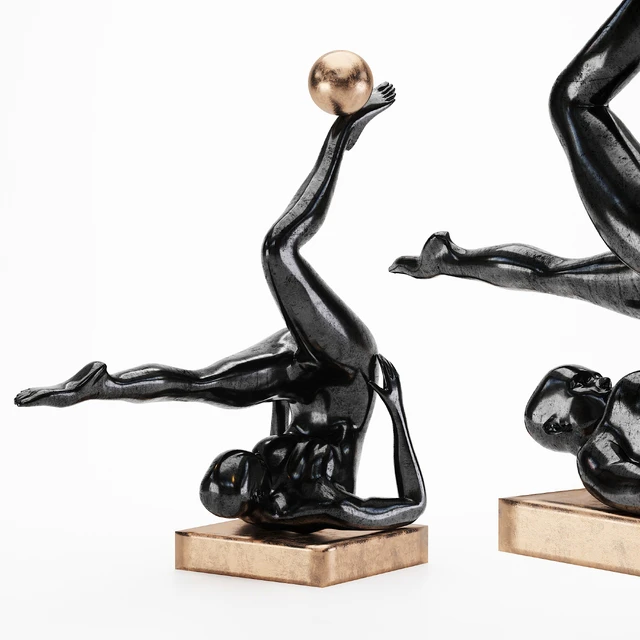 Decor People Sculpture Yoga — Descargar
