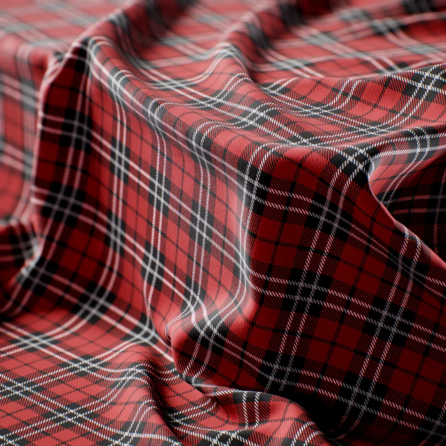 5 Tartan Fabric Texture 2k-vol1-seamless-PBR + SBSAR — Descargar