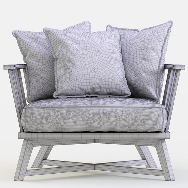 Armchair Gervasoni INOUT 707 — Descargar