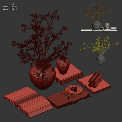 Decor with Kangaroo branches — Ver 6