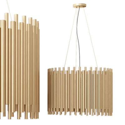 Pendant Chandelier IDEAL LUX PAN SP5 — Ver 1